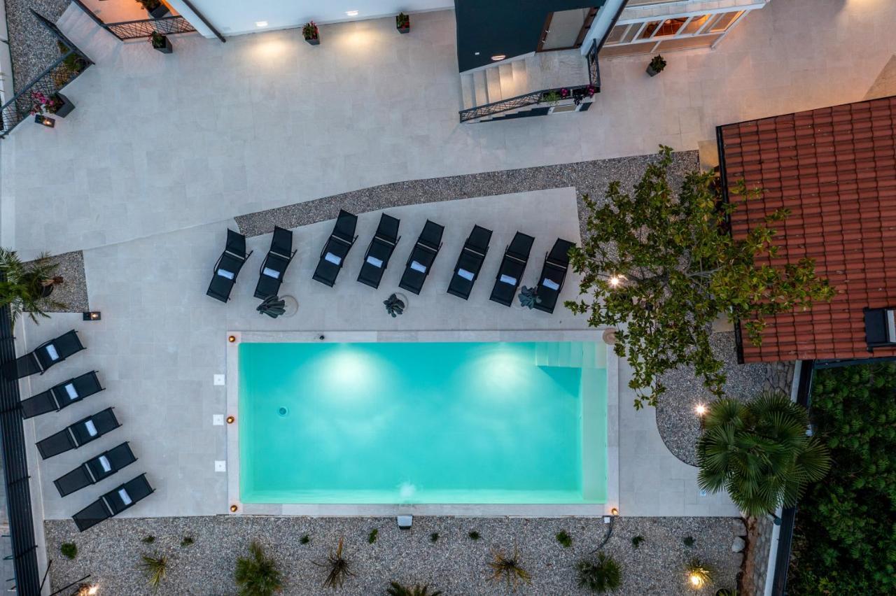 Villa Adriatic, Apartment Rebecca With Heated Swimming Pool, Sew View, Childrens Playground Ичичи Экстерьер фото